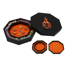Dice Arena D&D Accessory Forged Gaming Orange   | Red Claw Gaming