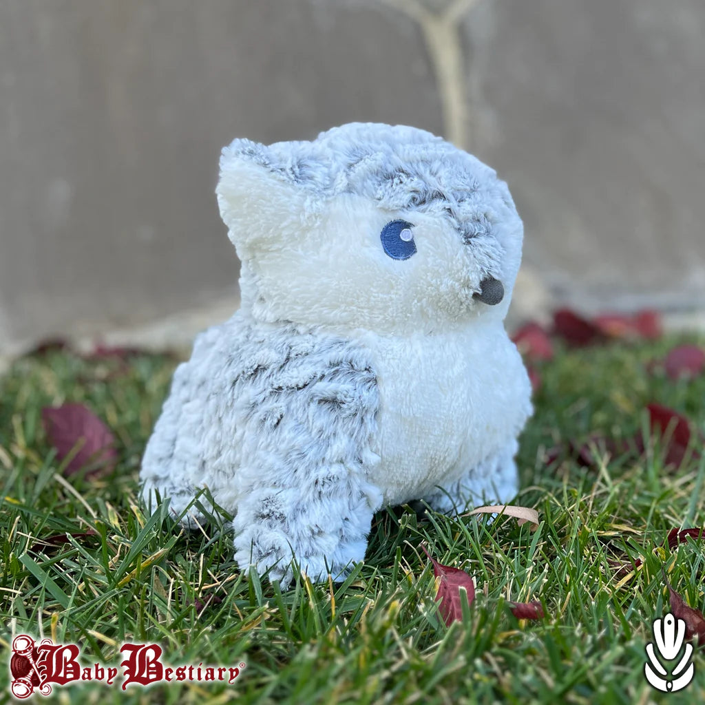 Baby Owlbear, Snowy Stuffy Red Claw Gaming    | Red Claw Gaming