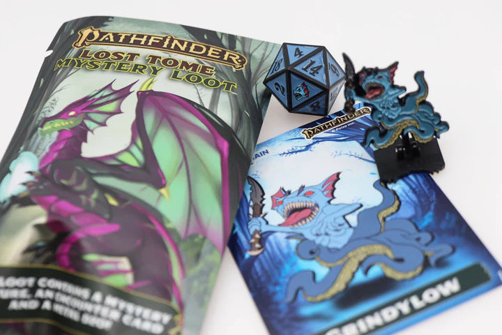 MYSTERY LOOT" PATHFINDER LOST TOME Dice & Counters Foam Brain Games    | Red Claw Gaming