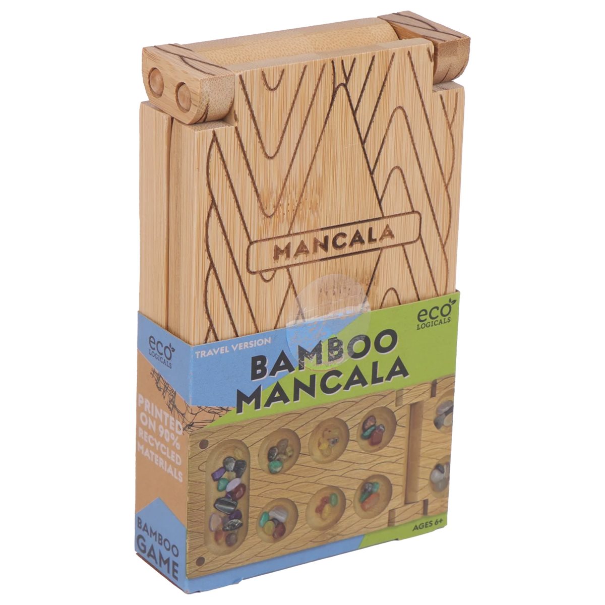 Bamboo Mancala Board Game Project Genius | Red Claw Gaming