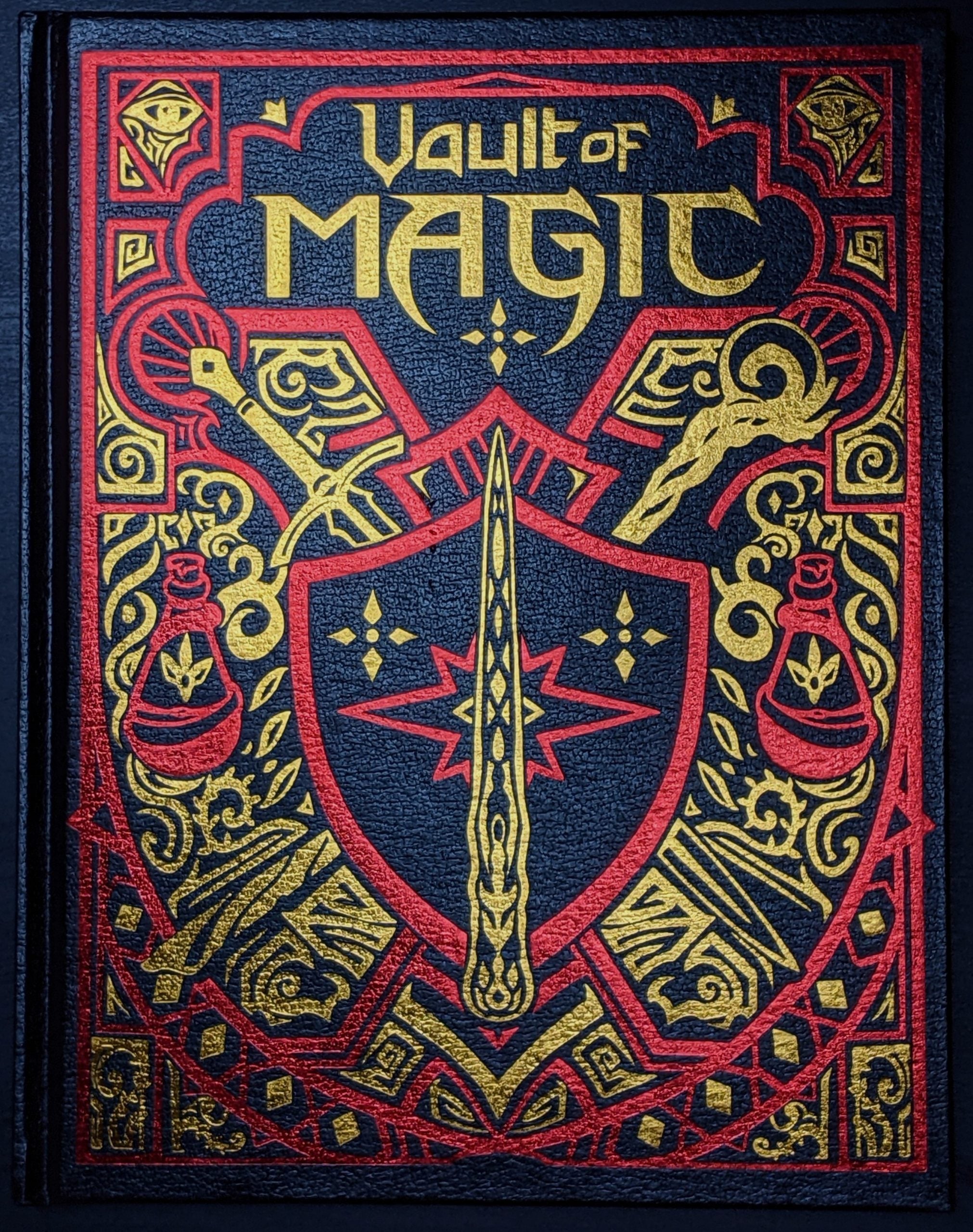 VAULT OF MAGIC LIMITED EDITION Rule Book Kobold Press    | Red Claw Gaming