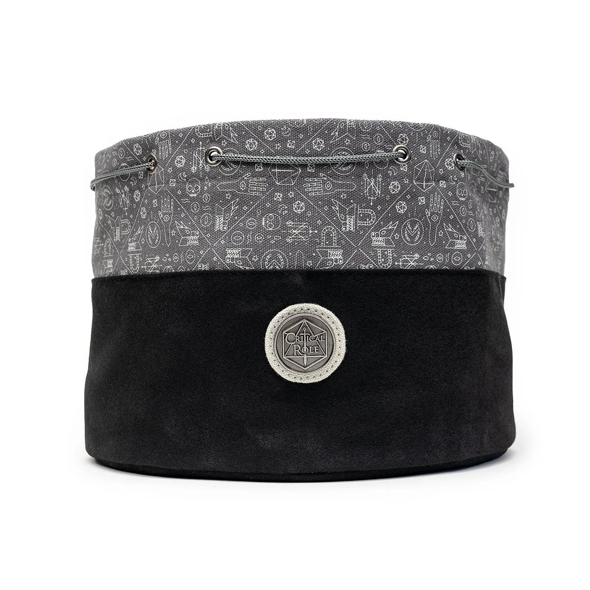 Bailey's Gray Dice Bag of Hoarding Dice Bag Critical Role | Red Claw Gaming
