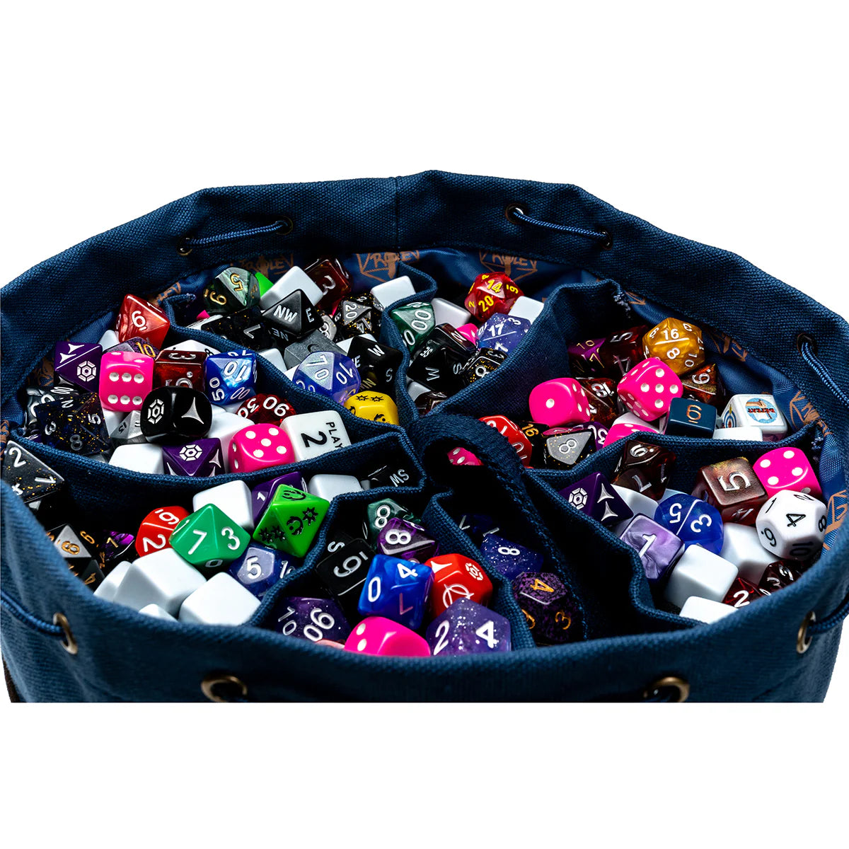 Bailey's Blue Dice Bag of Hoarding Dice Bag Critical Role | Red Claw Gaming