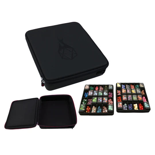 Forged Double Tray Dice Box - Fits 48 Chessex Cubes dice case Forged Gaming | Red Claw Gaming