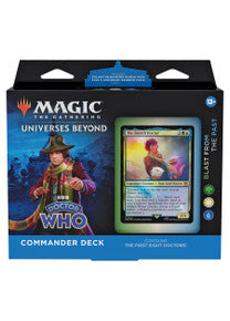 DR WHO COMMANDER DECK Sealed Magic the Gathering Wizards of the Coast (Sealed) Timey Whimey   | Red Claw Gaming