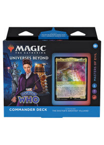 DR WHO COMMANDER DECK Sealed Magic the Gathering Wizards of the Coast (Sealed) Timey Whimey   | Red Claw Gaming