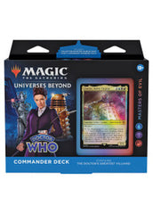 DR WHO COMMANDER DECK Sealed Magic the Gathering Wizards of the Coast (Sealed) Masters of Evil   | Red Claw Gaming