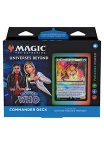 DR WHO COMMANDER DECK Sealed Magic the Gathering Wizards of the Coast (Sealed) Timey Whimey   | Red Claw Gaming