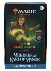 Murders at Karlov Manor Commander Decks Sealed Magic the Gathering Wizards of the Coast (Sealed) Murders at Karlov Manor: Commander Deck - Deadly Disguise   | Red Claw Gaming