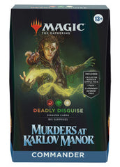 Murders at Karlov Manor Commander Decks Sealed Magic the Gathering Wizards of the Coast Murders at Karlov Manor: Commander Deck - Deadly Disguise   | Red Claw Gaming