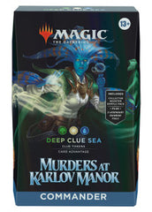 Murders at Karlov Manor Commander Decks Sealed Magic the Gathering Wizards of the Coast Murders at Karlov Manor: Commander Deck - Deep Clue Sea   | Red Claw Gaming