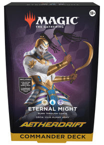 Magic: The Gathering Aethedrift Commander Eternal Might Sealed Magic the Gathering Wizards of the Coast (Sealed) | Red Claw Gaming