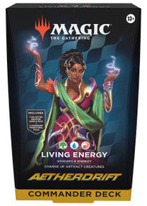 Magic: The Gathering Aethedrift Commander Living Energy Sealed Magic the Gathering Wizards of the Coast (Sealed) | Red Claw Gaming