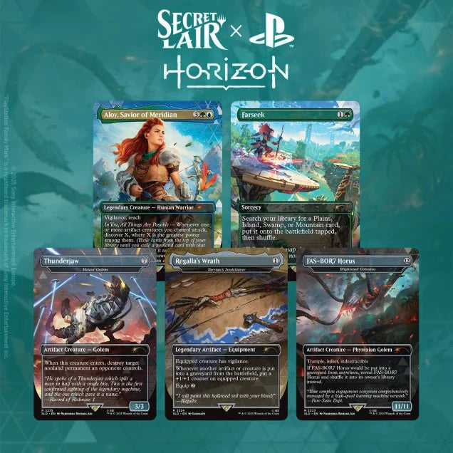Secret Lair x Playstation: Horizon: Into the Forbidden West (Non-Foil) Limit 1 per person | Red Claw Gaming
