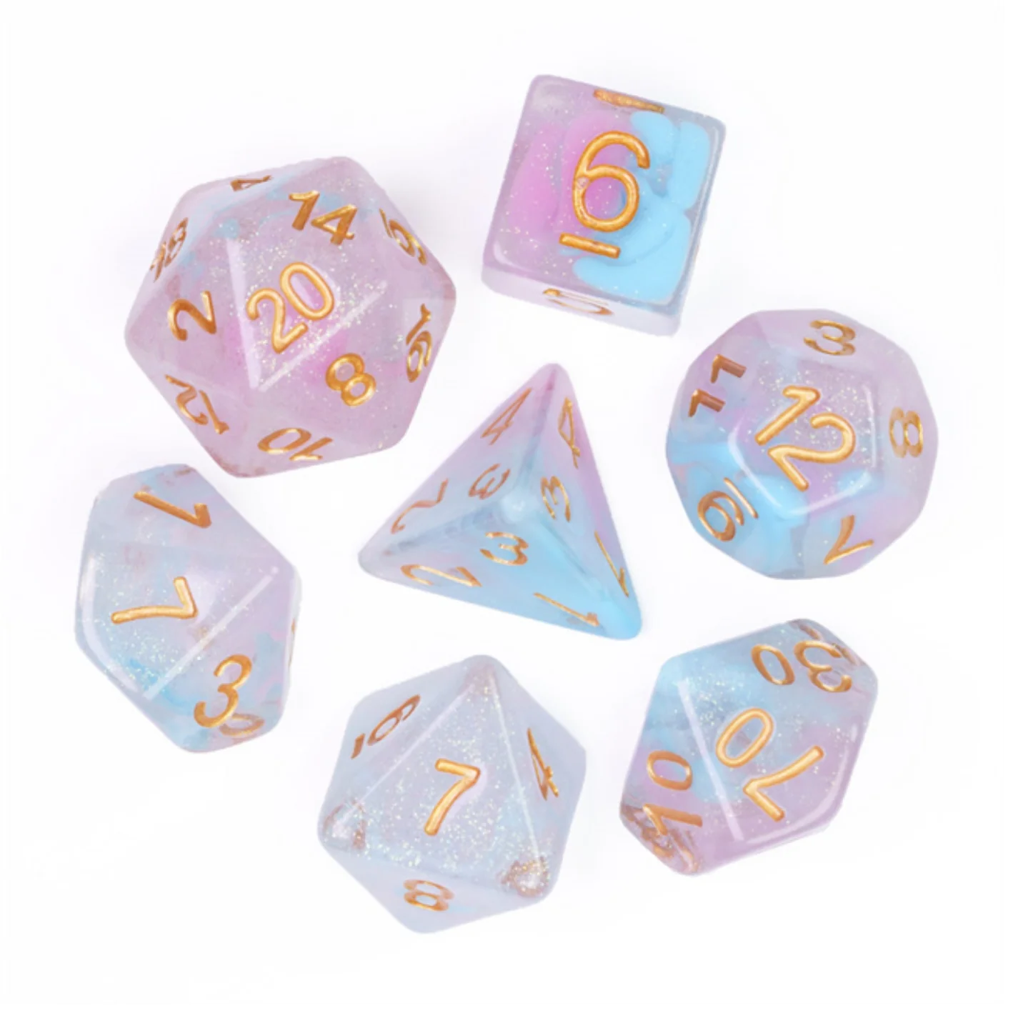 FLARE OF AMBITION RPG DICE SET Dice & Counters Foam Brain Games    | Red Claw Gaming