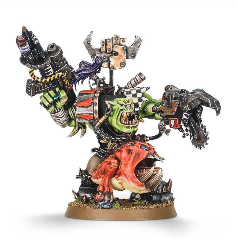 Ork Warboss with Attack Squig (direct) Orks Games Workshop | Red Claw Gaming