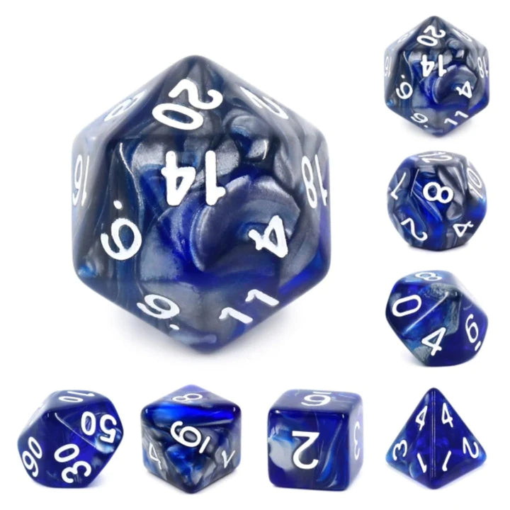 COLD IRON RPG DICE SET Dice & Counters Foam Brain Games    | Red Claw Gaming