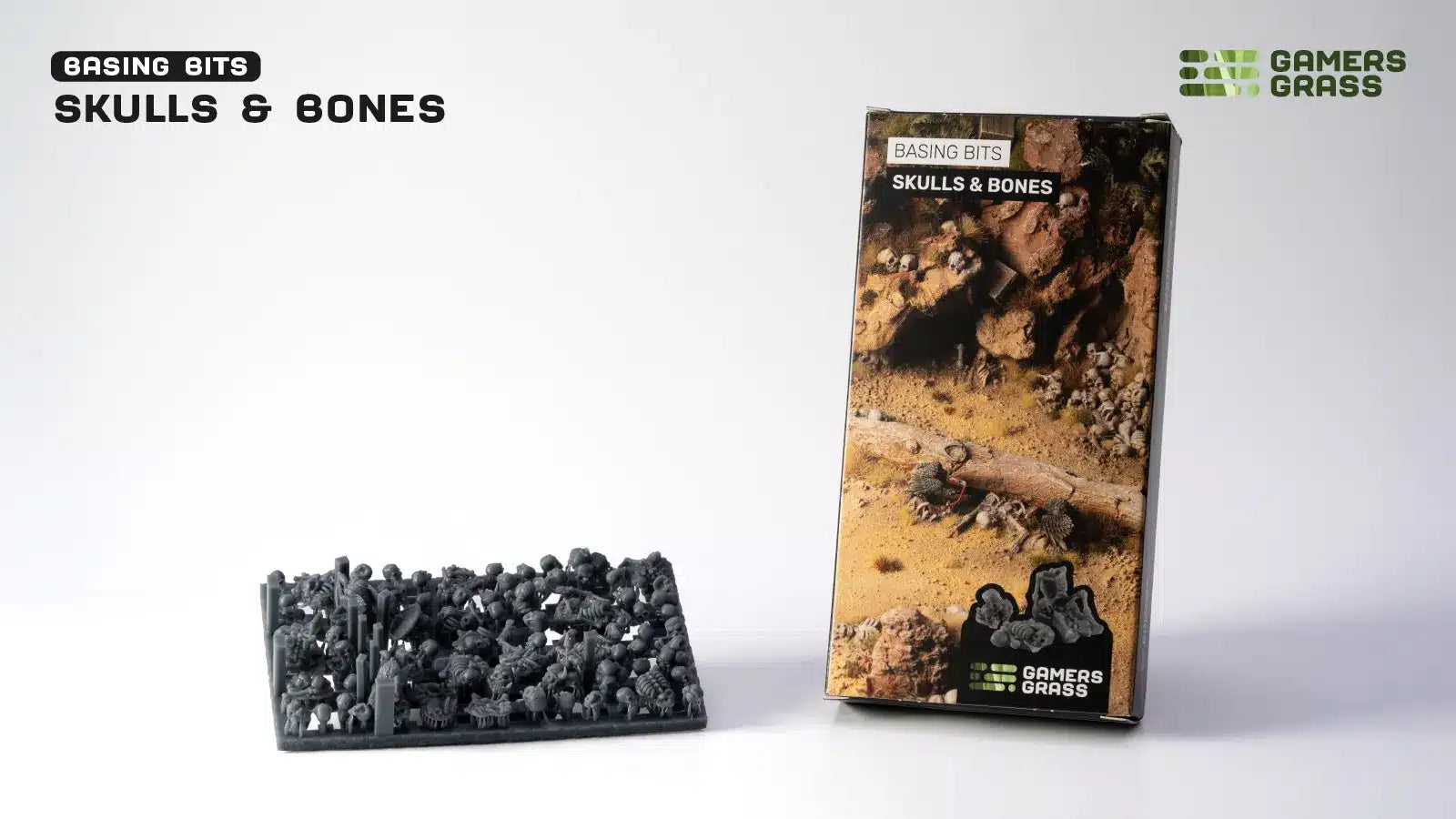 Basing Bits: Skulls & Bones Gamers Grass Gamers Grass | Red Claw Gaming