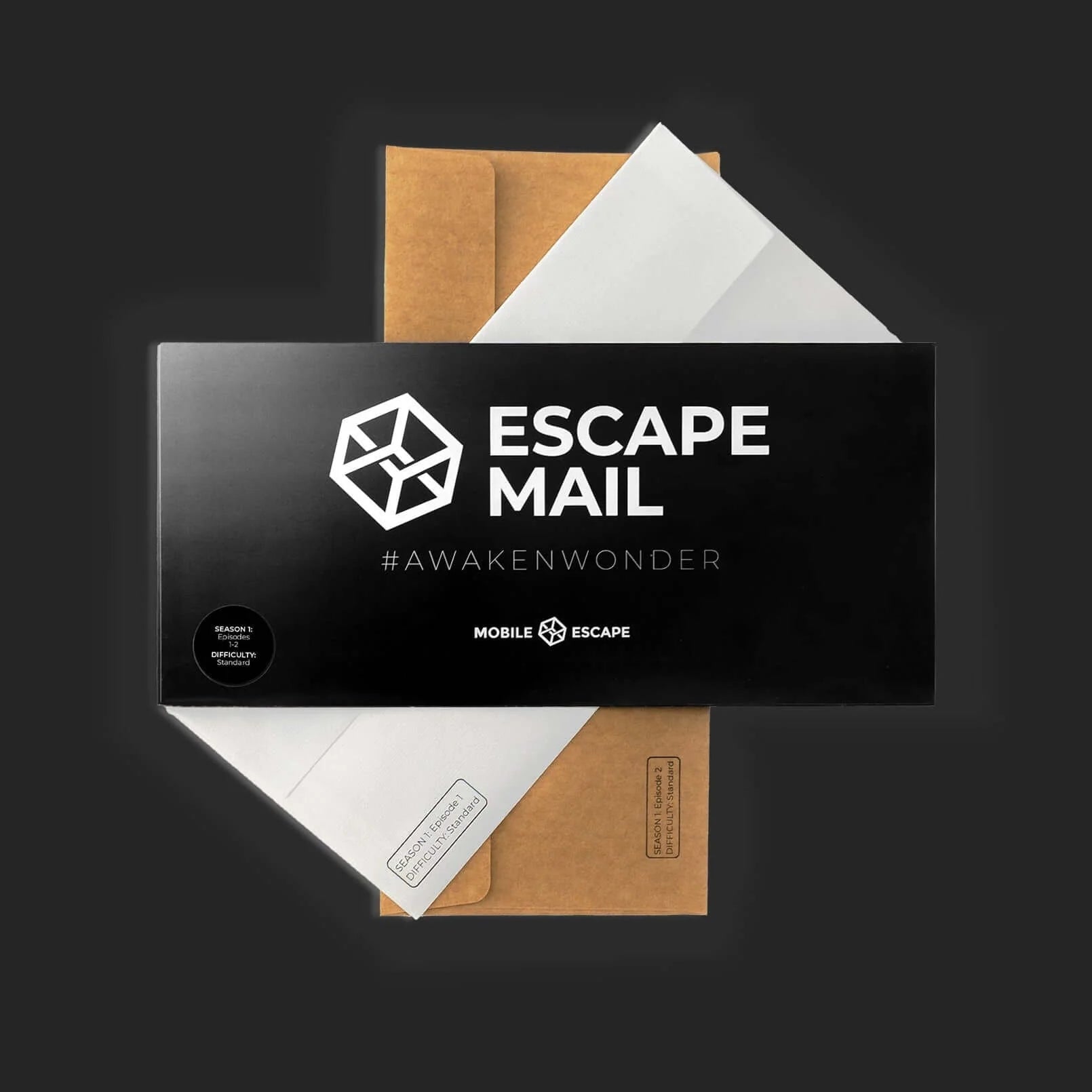 Escape Mail Episodes 1 and 2 Board Game Escape Mail    | Red Claw Gaming