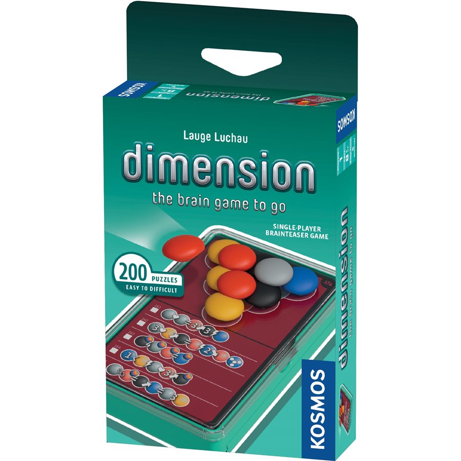 Dimension - The Brain Game To Go | Red Claw Gaming