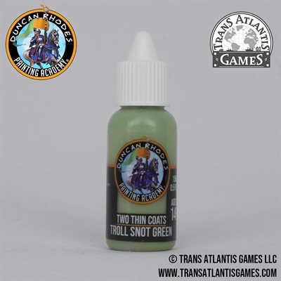 Two Thin Coats: Troll Snot Green Paint Two Thin Coats | Red Claw Gaming