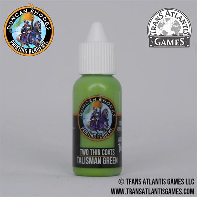 Two Thin Coats: Talisman Green Paint Two Thin Coats | Red Claw Gaming