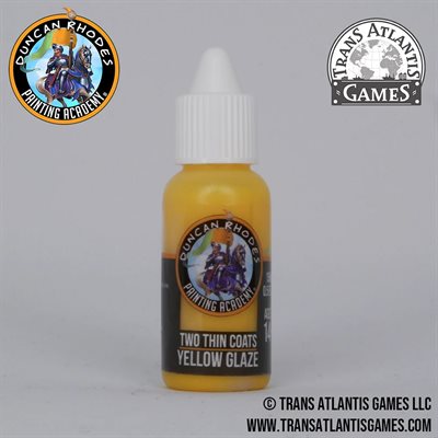 Two Thin Coats: Yellow Glaze Paint Two Thin Coats | Red Claw Gaming