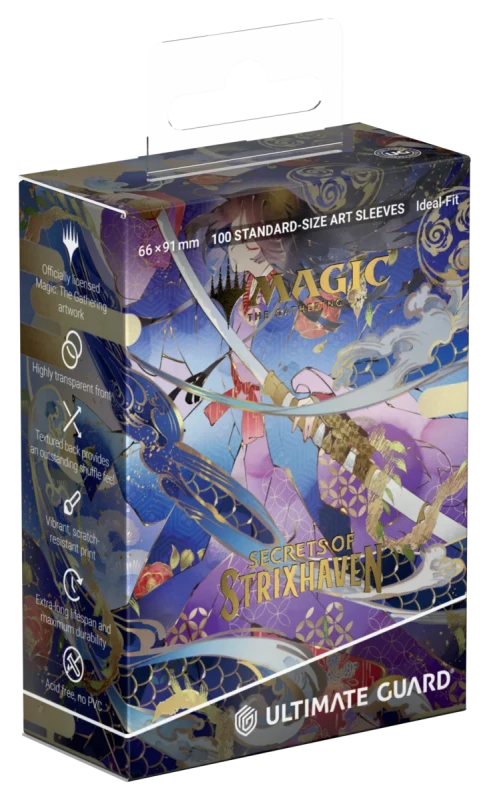 Art Sleeves Magic: The Gathering "Secrets of Strixhaven" - Force of Wi Red Claw Gaming Art Sleeves Magic: The Gathering "Secrets of Strixhaven" - Force of Wi Red Claw Gaming