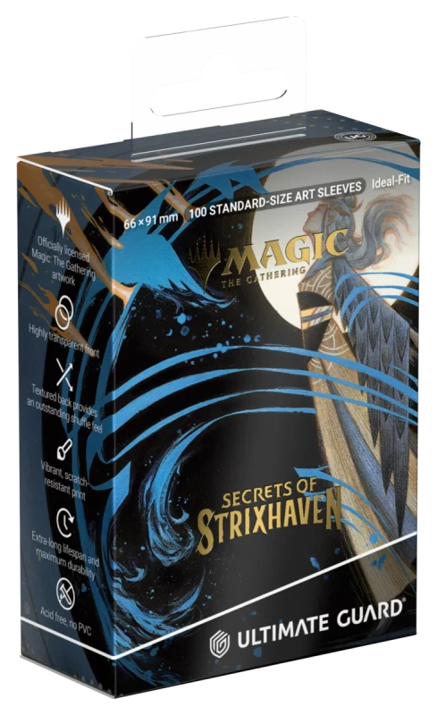 Art Sleeves Magic: The Gathering "Secrets of Strixhaven" - Force of Will Card Sleeves Ultimate Guard | Red Claw Gaming