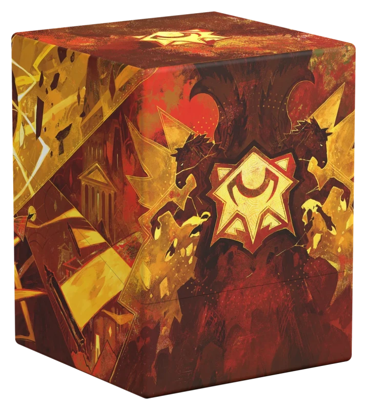 Boulder 100+ Magic: The Gathering "Secrets of Strixhaven" - Lorehold Deck Box Ultimate Guard | Red Claw Gaming