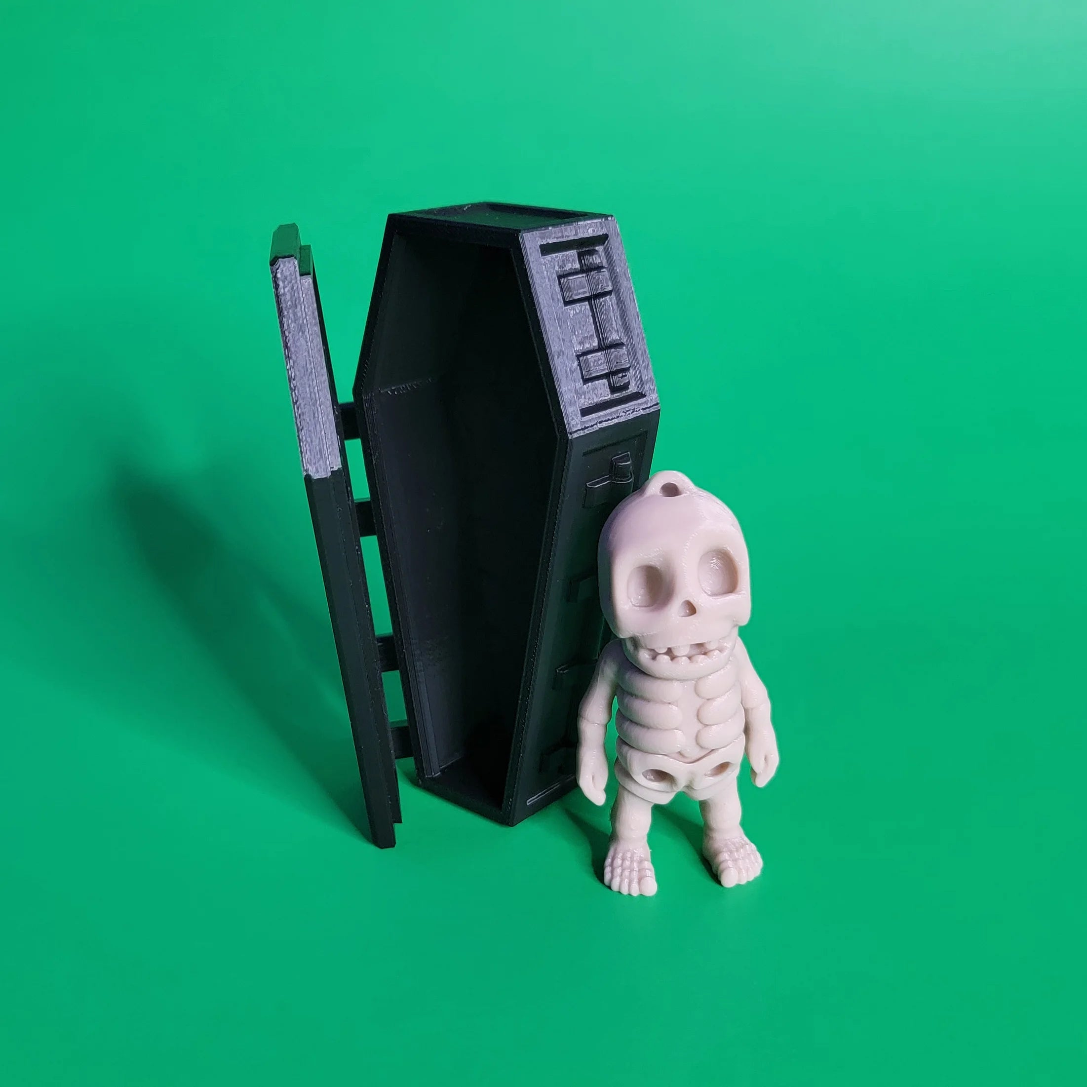 Coffin - Skelton Next Level 3-D Printing Next Level 3-D Printing | Red Claw Gaming