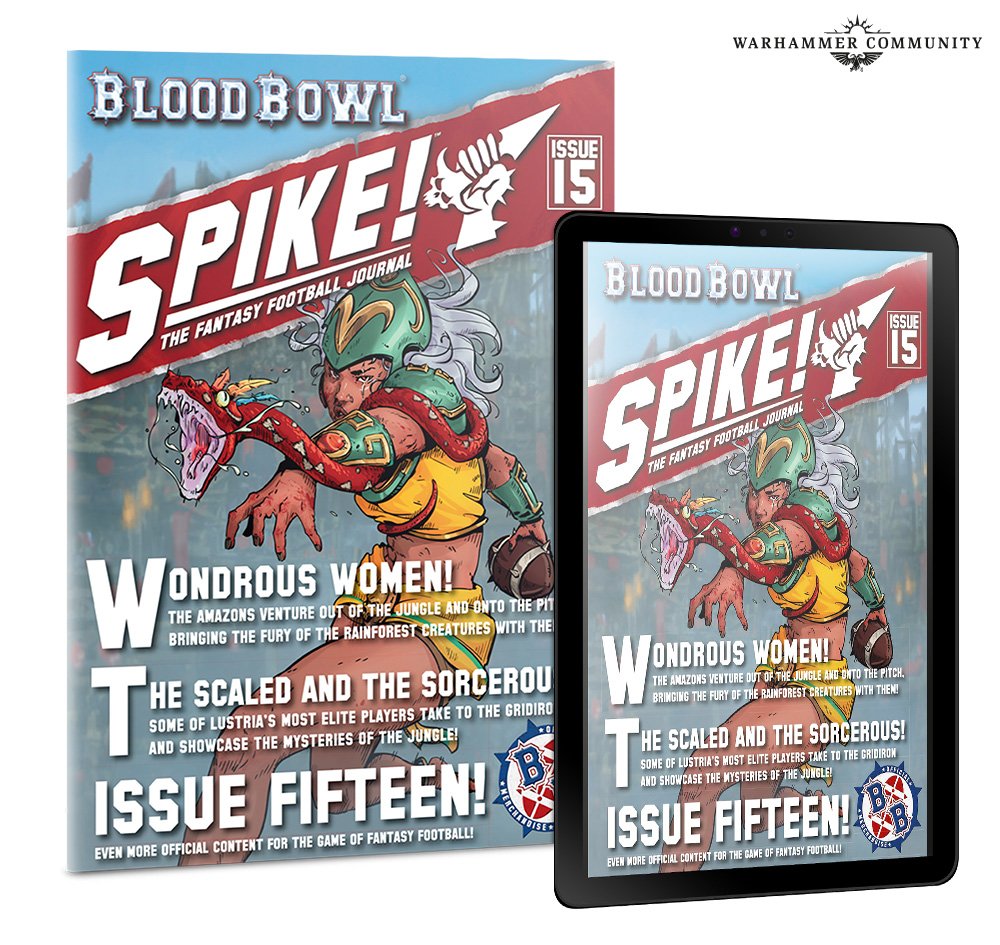 BLOOD BOWL: SPIKE JOURNAL! ISSUE 15 Blood Bowl Games Workshop | Red Claw Gaming