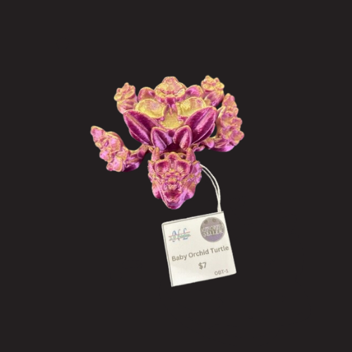 Baby Orchid Turtle Next Level 3-D Printing Next Level 3-D Printing    | Red Claw Gaming