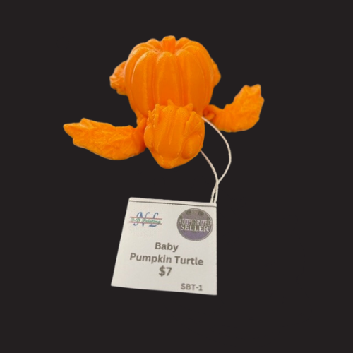 Baby Pumpkin Turtle Next Level 3-D Printing Next Level 3-D Printing    | Red Claw Gaming