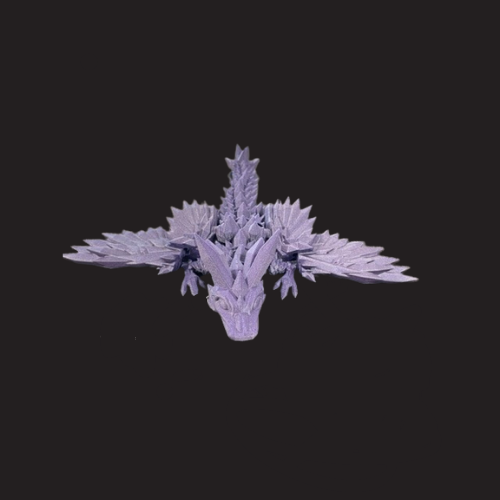 Crystal-Winged Medium Baby Dragon Next Level 3-D Printing Next Level 3-D Printing | Red Claw Gaming