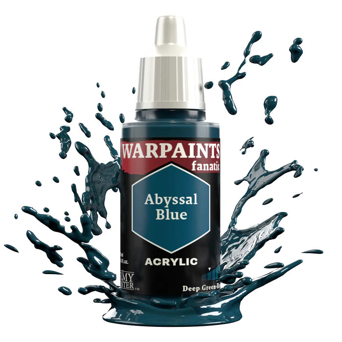 WARPAINTS: FANATIC ACRYLIC ABYSSAL BLUE Paint Army Painter    | Red Claw Gaming