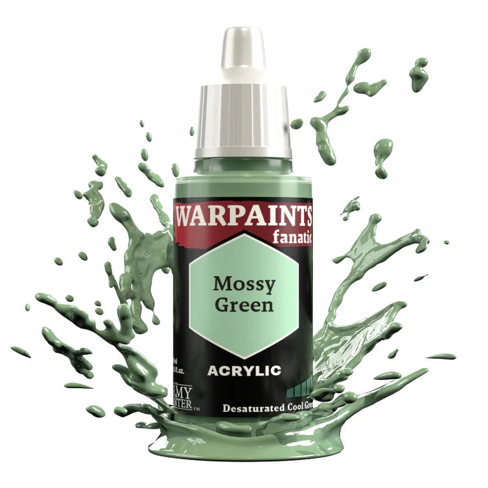 WARPAINTS: FANATIC ACRYLIC MOSSY GREEN Paint Army Painter    | Red Claw Gaming