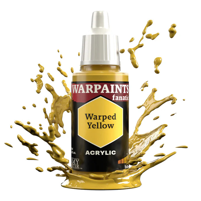 WARPAINTS: FANATIC ACRYLIC WARPED YELLOW Paint Army Painter    | Red Claw Gaming