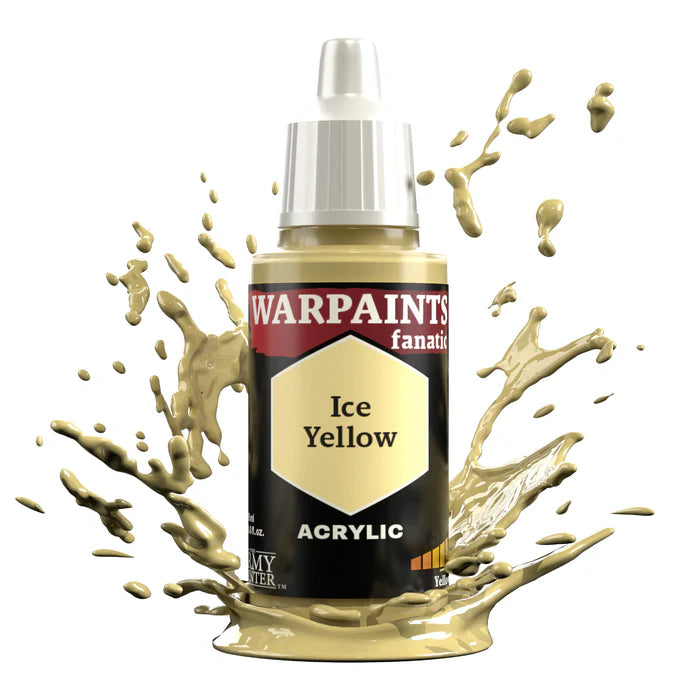 WARPAINTS: FANATIC ACRYLIC ICE YELLOW Paint Army Painter    | Red Claw Gaming