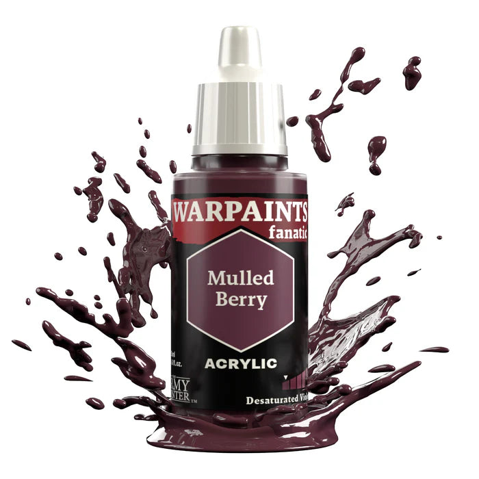 WARPAINTS: FANATIC ACRYLIC MULLED BERRY Paint Army Painter    | Red Claw Gaming