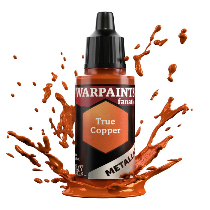 WARPAINTS: FANATIC METALLICS TRUE COPPER Paint Army Painter    | Red Claw Gaming