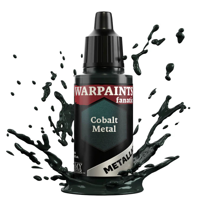 WARPAINTS: FANATIC METALLICS COBALT METAL Paint Army Painter    | Red Claw Gaming