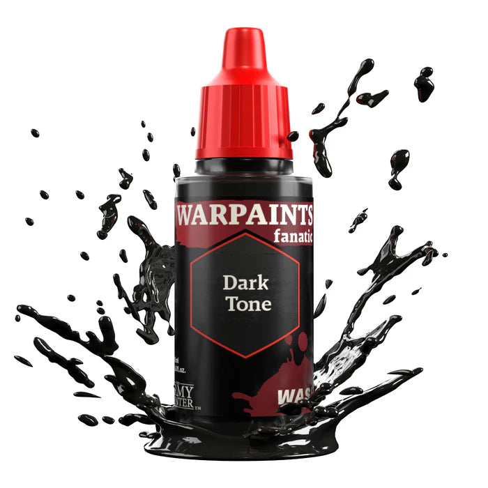 WARPAINTS: FANATIC WASH DARK TONE Paint Army Painter    | Red Claw Gaming