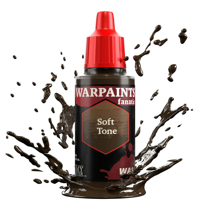 WARPAINTS: FANATIC WASH SOFT TONE Paint Army Painter    | Red Claw Gaming