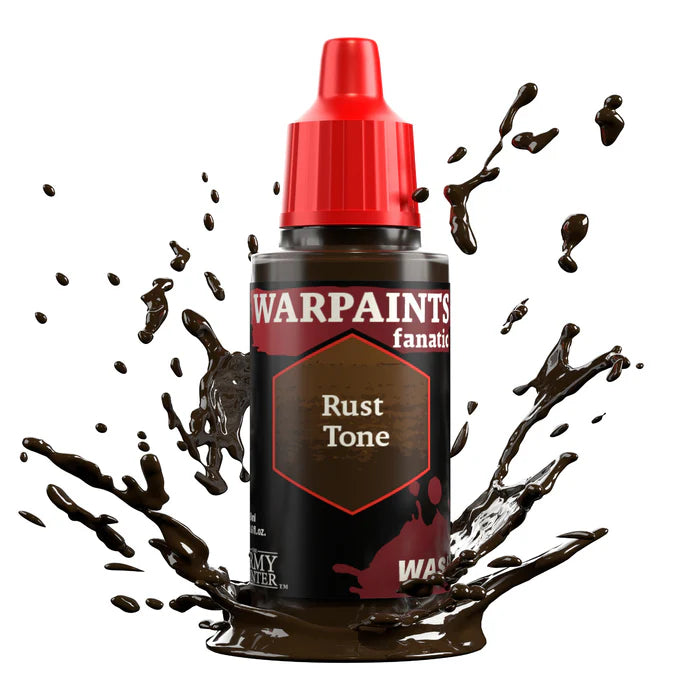 WARPAINTS: FANATIC WASH RUST TONE Paint Army Painter    | Red Claw Gaming