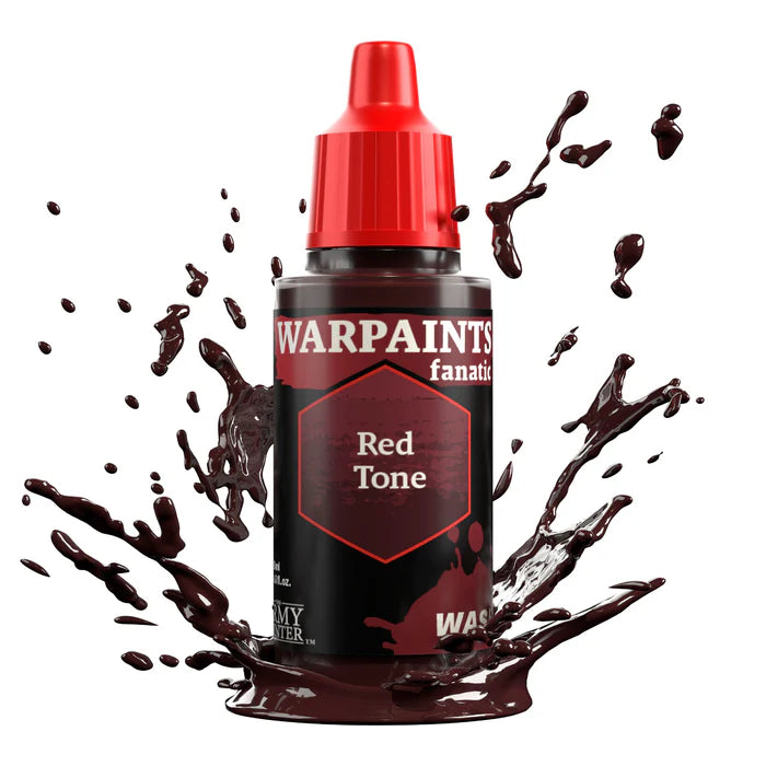 WARPAINTS: FANATIC WASH RED TONE Paint Army Painter    | Red Claw Gaming