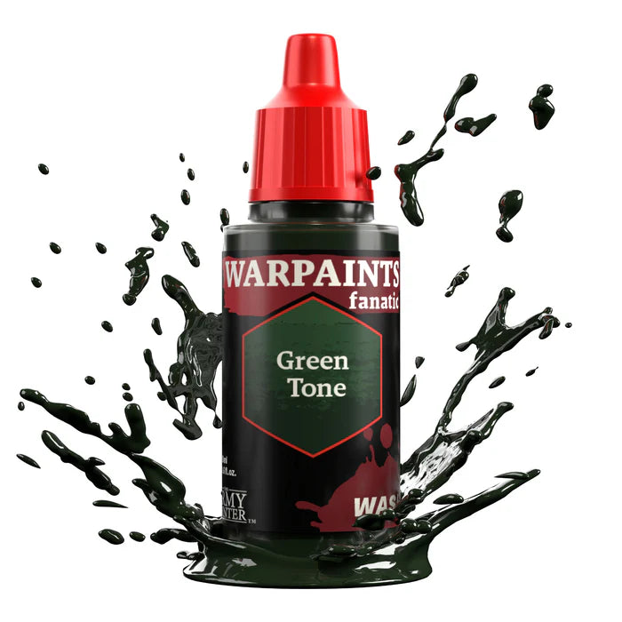 WARPAINTS: FANATIC WASH GREEN TONE Paint Army Painter    | Red Claw Gaming