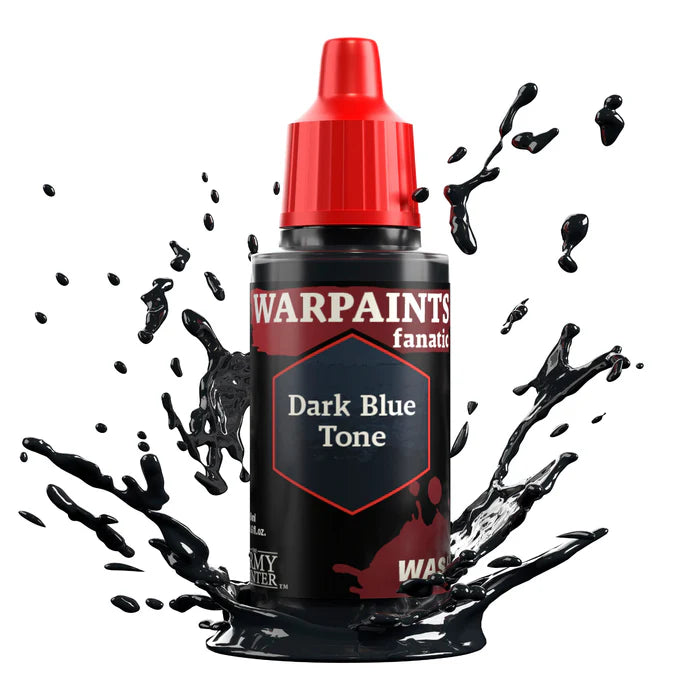 WARPAINTS: FANATIC WASH DARK BLUE TONE Paint Army Painter    | Red Claw Gaming