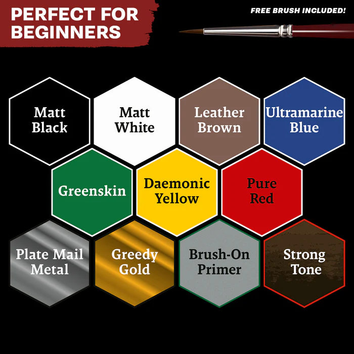 WARPAINTS: FANATIC STARTER SET Paint Army Painter    | Red Claw Gaming