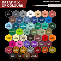 WARPAINTS: FANATIC MEGA PAINT SET Paint Army Painter    | Red Claw Gaming